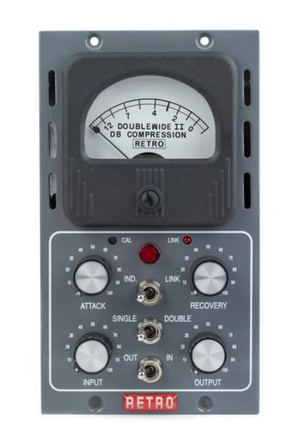 Retro Instruments: DOUBLEWIDE II 500 Series Tube Compressor Retro Instruments: DOUBLEWIDE II 500 Series Tube Compressor
